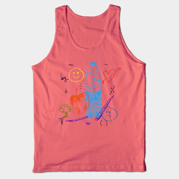 school kid Tank Top by MeadowTalesDesings